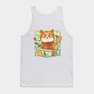 Ginger Cat Cooking Tank Top